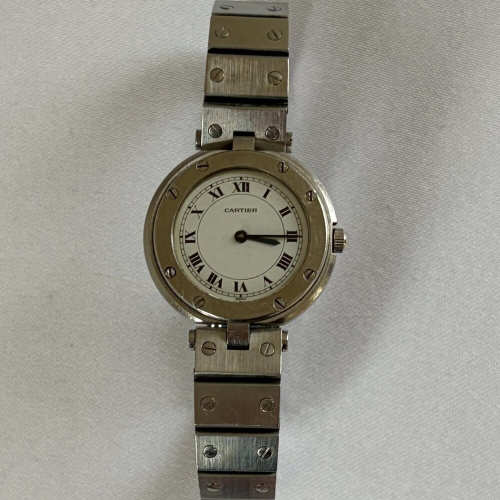 Cartier Santos Ronde Vendome Silver Steel